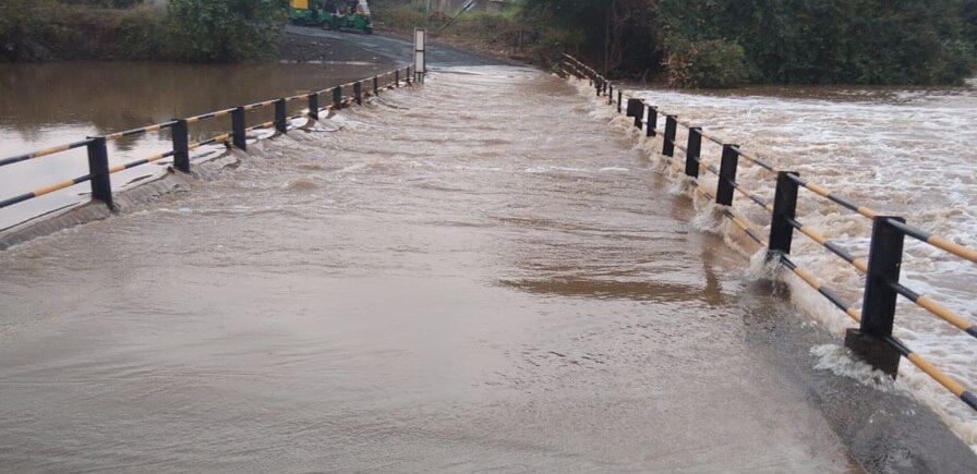 Surat: Bays of Surat district were also flooded due to Mawtha