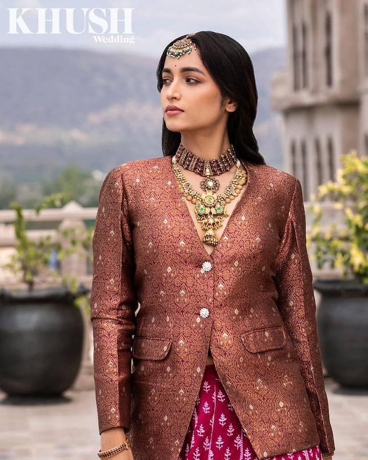 ఓ యాడ్​ ఫోటోషూట్​ కోసం ఆమె అందంగా ముస్తాబెంది.