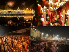 Golden Temple, Varanasi Glow In Light For Guru Nanak Jayanti And Dev Deepavali. IN PICS