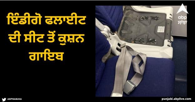 Viral News Flyer shares bizarre experience of missing seat on IndiGo's Pune-Nagpur flight Viral News: ਇੰਡੀਗੋ ਫਲਾਈਟ ਦੀ ਸੀਟ ਤੋਂ ਕੁਸ਼ਨ ਗਾਇਬ, ਮਹਿਲਾ ਯਾਤਰੀ ਟੁੱਟੀ ਕੁਰਸੀ 'ਤੇ ਬੈਠਣ ਲਈ ਮਜਬੂਰ