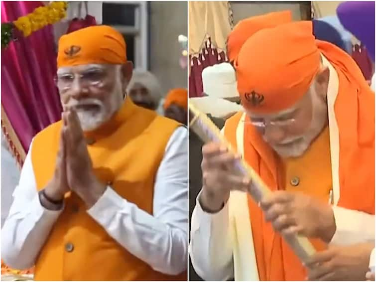 PM Modi Visits Gurudwara In Hyderabad On Parkash Purab Of Guru Nanak Dev Gurpurab 2023 Telangana Election