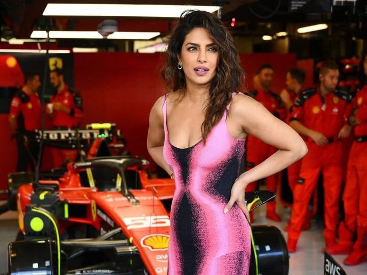 There are new images and videos of Priyanka Chopra from the Formula One Grand Prix held on Sunday at the Yas Marina Circuit in Abu Dhabi.