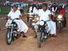 DMK Bike Rally:திமுக இரண்டாவது இளைஞர் அணி மாநாடு: இருசக்கர பேரணியை வாகனம் ஓட்டி அமைச்சர் கே.என்.நேரு நிறைவு செய்து வைத்தார்.