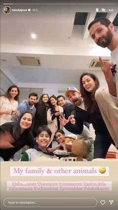 Shahid- Mira Pics: फैमिली के साथ क्वालिटी टाइम बिता रहे  Shahid Kapoor, एक्टर की वाइफ ने शेयर की गेट-टू-गेदर की मजेदार तस्वीरें