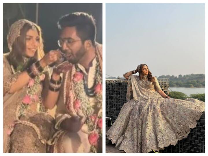 Sanjay Leela Bhansali’s niece, Sharmin Saigal tied the knot with entrepreneur Aman Mehta.