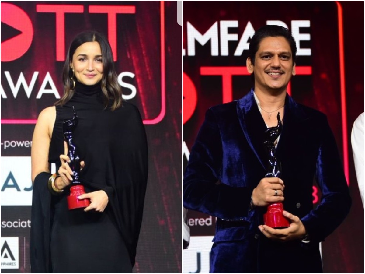 Filmfare OTT Awards 2023 Big Wins For Vijay Varma And Alia Bhatt See ...