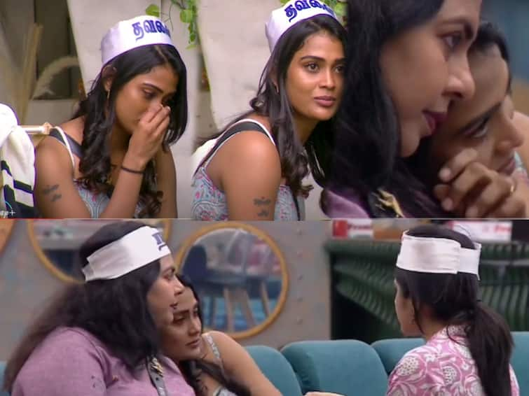 Bigg Boss 7 Tamil contestant poornima cried vichitra and maya support to her Bigg Boss 7 Tamil: விஜய், அனன்யாவால் கதறி அழும் பூர்ணிமா... ஆறுதல்  தெரிவித்த விசித்ரா..!