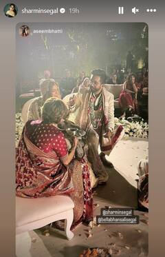 Sanjay Leela Bhansali की भतीजी Sharmin Segal ने अमन मेहता संग की ग्रैंड वेडिंग, सामने आईं दुल्हन की शादी और यूनिक मेहंदी की खास तस्वीरें