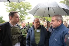 Elon Musk Visits Israeli Kibbutz With Netanyahu, Sees Remnants Of Hamas Attack — Photos