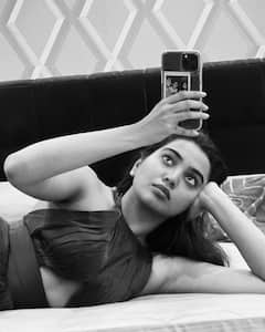 Shivathmika Rajashekar Photos : బెడ్​పై పడుకుని మిర్రర్ సెల్ఫీలు తీసుకున్న హీరోయిన్