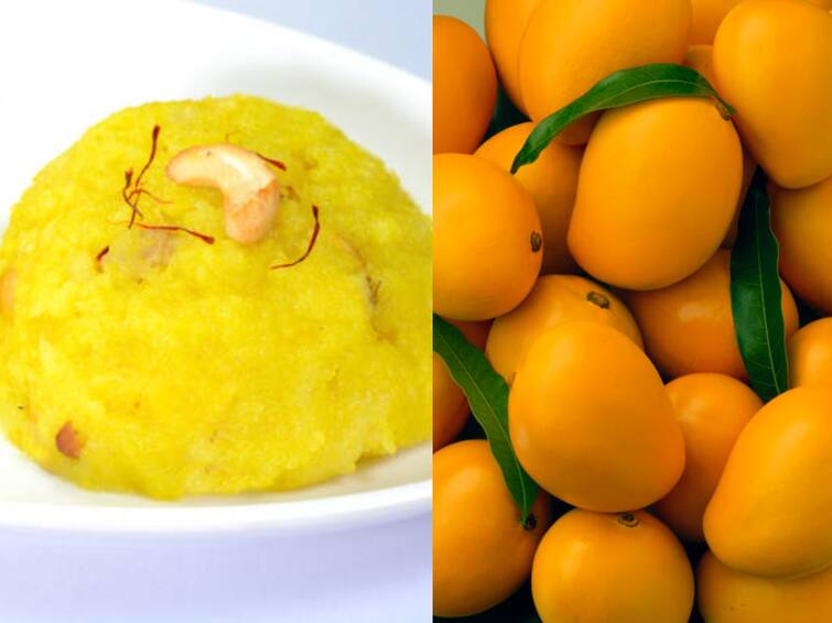 Tasty mango fruit kesari recipe procedure Mango Fruit Kesari :மாம்பழத்தில் கேசரி செய்யலாம் தெரியுமா?  இந்த மாதிரி செய்து பாருங்க