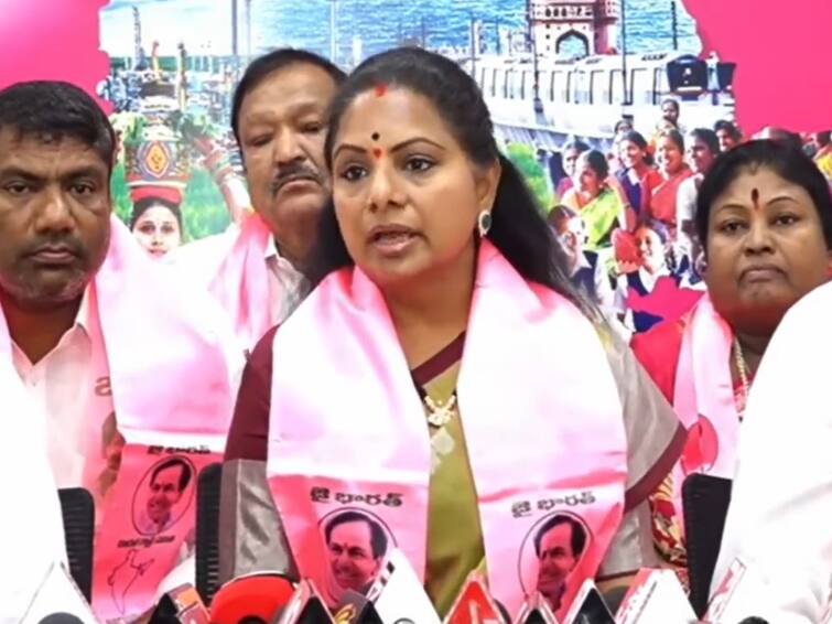 Telangana Elections 2023 MLC Kavitha alleges that Congress leaders have started a new drama in the name of bond papers Kavitha Challenges To Rahul : రాజకీయాల నుంచి తప్పుకుంటా- కవిత సంచలన ప్రకటన