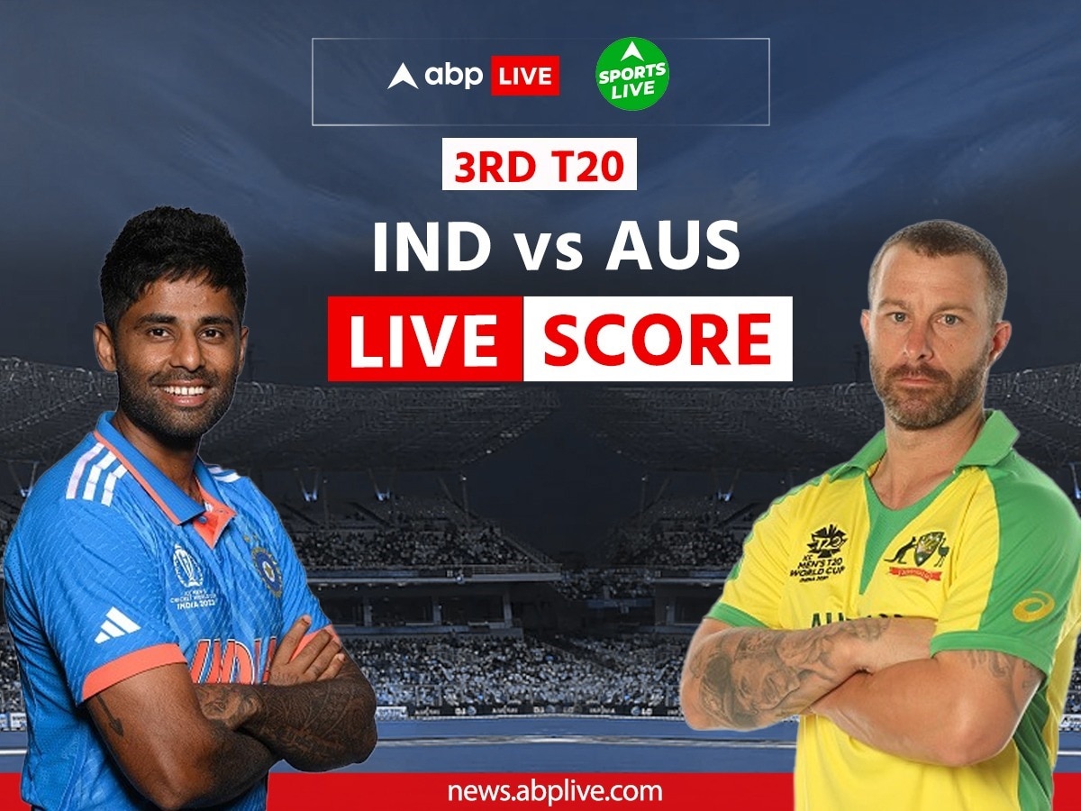 Ind Vs Aus 3rd T20i Score Live Updates India Vs Australia Cricket Match
