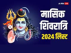नए साल 2024 में मासिक शिवरात्रि व्रत कब-कब है, जानें पूरे साल की लिस्ट