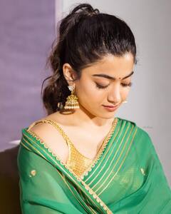 Rashmika Photos : యానిమల్ మూవీ ప్రమోషన్స్​లో రష్మిక.. ముద్దుగా ముస్తాబైన హీరోయిన్