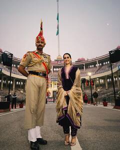 Sanya Malhotra Takes A Trip To Amritsar With Sam Bahadur Co-Star Vicky Kaushal