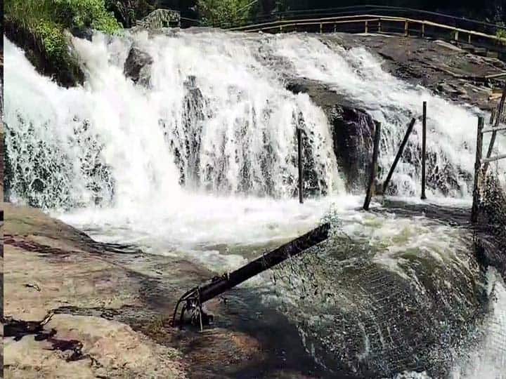 26வது நாளாக அருவியில் குளிக்க தடை விதிக்கப்பட்டுள்ளது