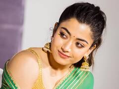 Rashmika Photos : యానిమల్ మూవీ ప్రమోషన్స్​లో రష్మిక.. ముద్దుగా ముస్తాబైన హీరోయిన్