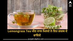 Health News: ਸ਼ਾਇਦ ਤੁਸੀਂ ਨਹੀਂ ਜਾਣਦੇ! Lemongrass Tea ਪੀਣ ਨਾਲ ਮਿਲਦੇ ਨੇ ਇਹ ਗਜ਼ਬ ਦੇ ਫਾਇਦੇ