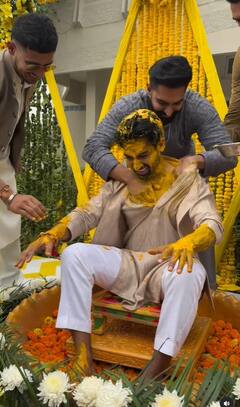 Sukhan Verma: ਸੁਖਨ ਵਰਮਾ ਦੇ ਵਿਆਹ ਦੀਆਂ ਰਸਮਾਂ ਸ਼ੁਰੂ, ਭਰਾ ਪਰਮੀਸ਼ ਵਰਮਾ ਨੂੰ ਚੜ੍ਹਿਆ ਚਾਅ; ਲਾਡੀ ਚਾਹਲ ਨਾਲ ਮਿਲ ਲਗਾਈ ਹਲਦੀ