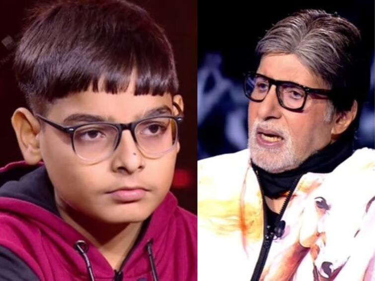 amitabh bachchan show kaun banega crorepati 15 junior meet youngest crorepati mayank know in details Kaun Banega Crorepati 15: অমিতাভ বচ্চনের অনুষ্ঠানে ১ কোটি জিতল খুদে ময়ঙ্ক, কে এই 'জুনিয়র কোটিপতি'?