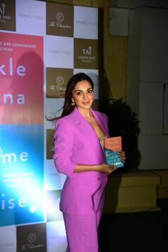 Kiara Advani Photo: ટ્વિંકલ ખન્નાની બુક લોન્ચ ઈવેન્ટમાં કિયારા અડવાણીએ લૂંટી મહેફિલ