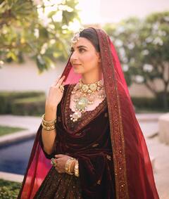 Nimrat Khaira: ਨਿਮਰਤ ਖਹਿਰਾ ਦੁਲਹਨ ਬਣੀ ਆਈ ਨਜ਼ਰ, ਲਾਲ ਜੋੜੇ 'ਚ ਪੰਜਾਬੀ ਗਾਇਕਾ ਨੇ ਖਿੱਚਿਆ ਧਿਆਨ, ਦੇਖੋ ਤਸਵੀਰਾਂ