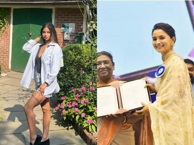 Suhana Khan Lauds Alia Bhatt For Repeating Her Wedding Saree At National Awards; Called It 'A Much Needed Message' Suhana Khan Lauds Alia Bhatt For Repeating Her Wedding Saree At National Awards; 'A Much Needed Message'