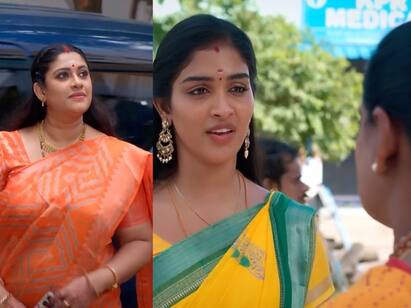 Karthigai deepam serial update november 29 episode Karthigai Deepam :கார்த்திக் ஆபிஸுக்கு வந்த அபிராமி.. சினேகாவால் தீபாவுக்கு வந்த சிக்கல் - கார்த்திகை தீபம் இன்றைய எபிசோட் அப்டேட்