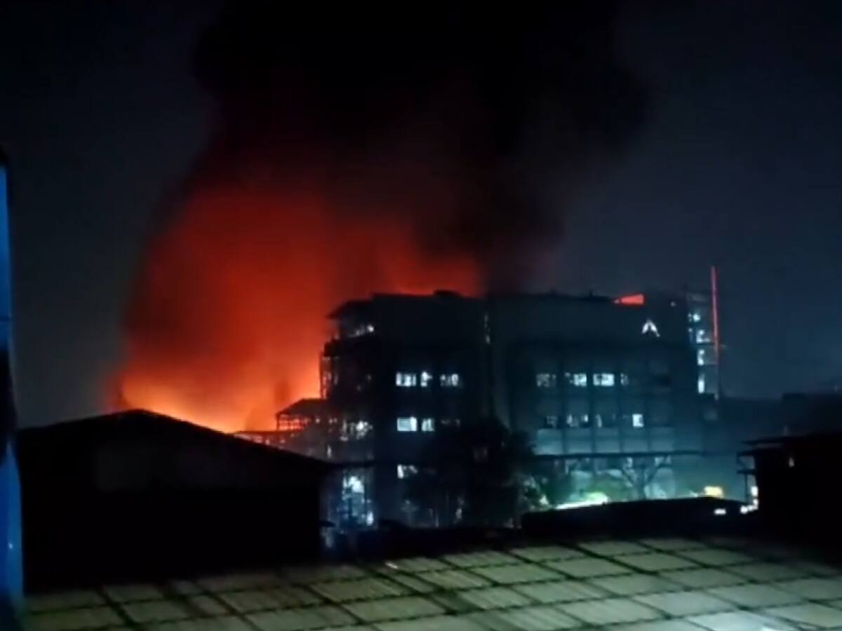 Surat Chemical Plant Fire Burns 7 People, Police Find Skeleton After 24 Hours