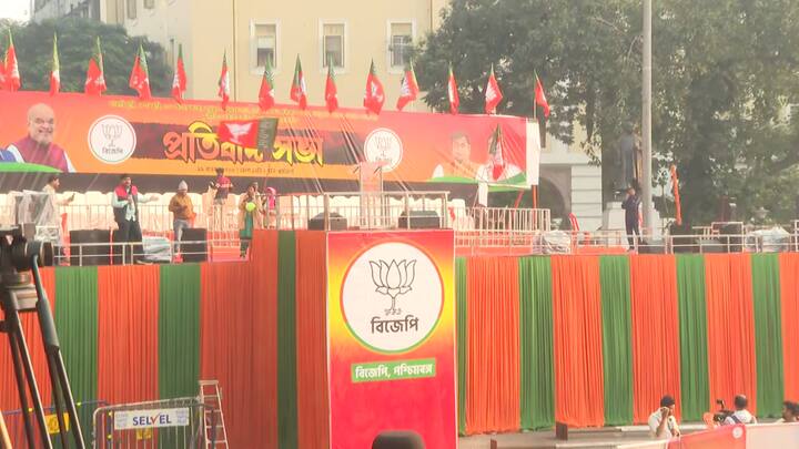 বুধবার বিজেপির মেগা ইভেন্ট। শিয়ালদা-হাওড়া স্টেশন থেকে বিজেপি কর্মীদের মিছিল যাবে ধর্মতলার দিকে। কলকাতাজুড়ে যানজটের আশঙ্কা।