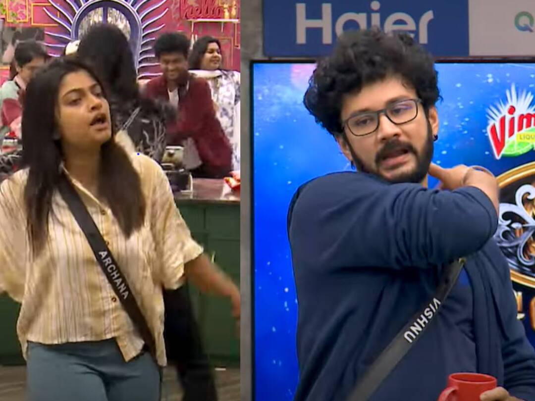 Bigg Boss 7 Tamil: 'ஆள் வளர்ந்து இருக்குற.. ஆனால் அறிவு வளரலயே’ - விஷ்ணுவை வார்த்தையால் அர்ச்சனை செய்த அர்ச்சனா..