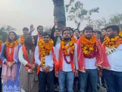 डूसू एक्जीक्यूटिव काउंसिल में एबीवीपी ने लहराया परचम, 11 में से 8 पदों पर जमाया कब्जा 