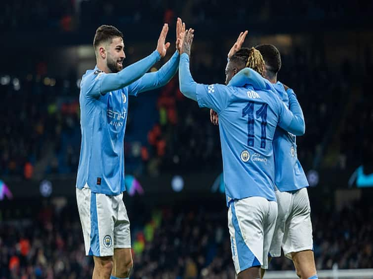 Man City vs RB Leipzig HIGHLIGHTS, UEFA Champions League Manchester City 3 2 RB Leipzig Man City vs RB Leipzig HIGHLIGHTS, UEFA Champions League: Sky Blues Overcome Deficit To Win 3-2