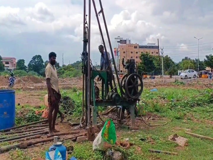 மதுரையில் டைடல் பார்க் கட்டுமான பணி - மண் பரிசோதனை துவக்கம்