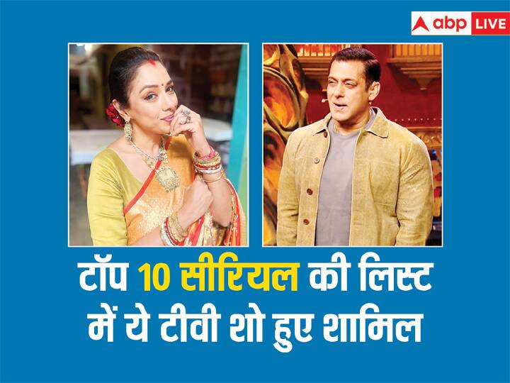 Bigg Boss 17 top 10 TV shows Rupali Ganguly starrer Anupamaa Yeh Rishta Kya Kehlata Hai know TV shows chart Bigg Boss 17 ने टॉप 10 में बनाई जगह, यहां जानें कौन से टीवी सीरियल हैं सबसे ऊपर और कौन सा है पीछे?