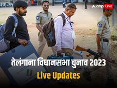 तेलंगाना में नेताओं से लेकर अभिनेताओं ने डाला वोट, 5 बजे तक 63.94% मतदान, कुछ बूथों पर झड़प