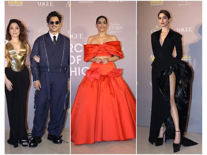 Popular celebs from the film and fashion industry turned the Jio MAAMA MIA event into a star-studded show with their presence on Wednesday night.