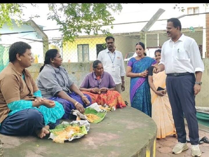 Gudalur Municipality to help sanitation workers breakfast program has been implemented TNN பசியின்றி தூய்மை பணியாளர்கள் பணியாற்ற காலை உணவு ; கூடலூர் நகராட்சியின் முன்னோடி திட்டம்