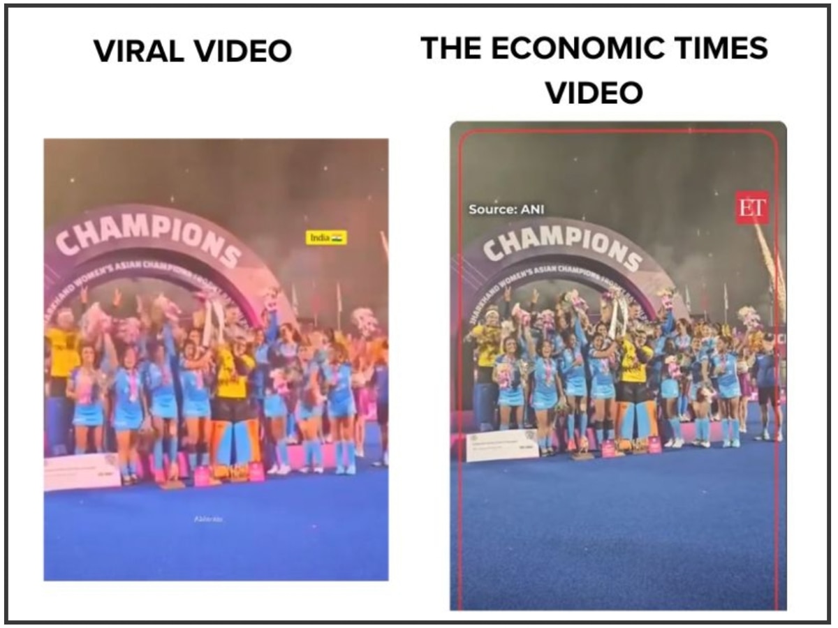 Fact Check: Old Visuals Of Indian Women Hockey Team Win Shared As 'Revenge Against Australia