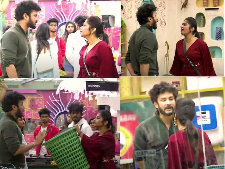 Bigg Boss season 7 Tamil Promo archana and vishnu over argue ​Bigg Boss 7 Tamil Archana: ​’தண்டம்’ என திட்டிய விஷ்ணுவை கிழித்தெடுத்த அர்ச்சனா...!