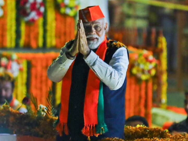 Celebration In BJP Office: BJP's bumper lead in 3 states, PM Modi will address party workers this evening ABPP Celebration In Bjp Office: 3 રાજ્યોમાં ભાજપની પ્રચંડ લીડ, PM મોદી આજે સાંજે પાર્ટી કાર્યકર્તાઓને કરશે સંબોધન