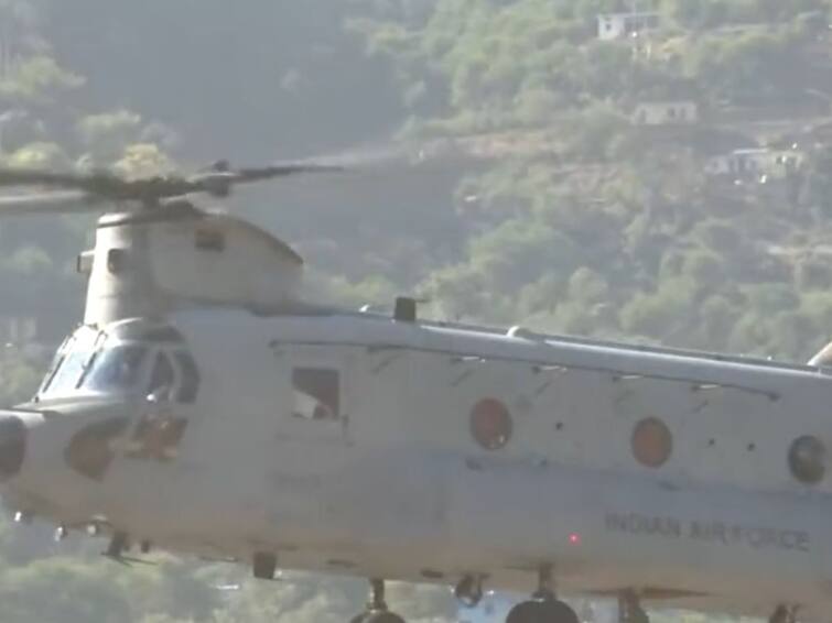 Uttarakashi Tunnel Rescue Operation Rescued workers flown to AIIMS Rishikesh in IAF's Chinook chopper Uttarakashi Tunnel Rescue: రిషికేష్ ఎయిమ్స్‌కి కార్మికులు,ప్రత్యేక హెలికాప్టర్‌లో తరలించిన ఎయిర్‌ఫోర్స్