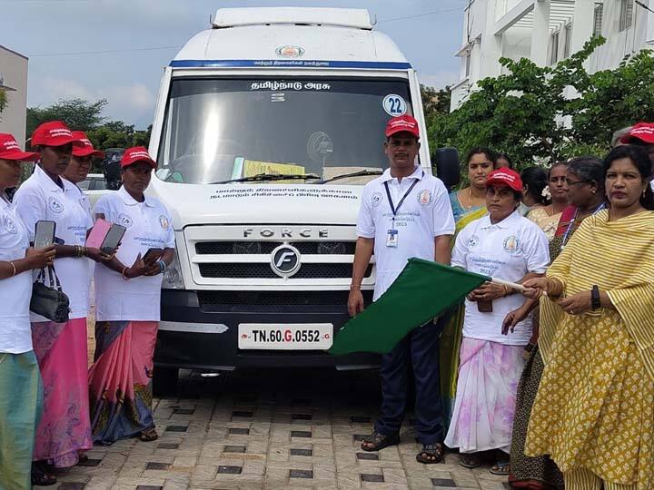 Theni special grievance redressal camp differently abled welfare assistance provided TNN தேனியில் மாற்றுத்திறனாளிகளுக்கான சிறப்பு குறைதீர்க்கும் முகாம் - நலத்திட்ட உதவிகள் வழங்கிய ஆட்சியர்