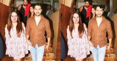 Photos: ડિનર ડેટ પર નતાશા સાથે સ્ટાઇલિશ અંદાજમાં સ્પૉટ થયો Varun Dhawan, વાયરલ થઇ રહી છે કપલની શાનદાર તસવીરો....