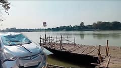 বহরমপুরে নৌকায় উঠতে গিয়ে গঙ্গায় গাড়ি উল্টে মৃত্যু দম্পতির, প্রাণে বাঁচলেন ৪ জন