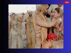 Malvika Raaj Wedding Photos: शादी के बंधन में बंधीं 'कभी खुशी कभी गम' की एक्ट्रेस, गोल्डन लहंगे में अप्सरा की खूबसूरत लगीं 'छोटी पू'