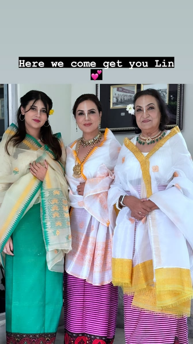 Randeep Hooda Lin Laishram Weeding Actor Sister Anjali Hooda Shared Unseen Pictures Went Viral On Social Media | Randeep Hooda Wedding Pics: रणदीप हुड्डा की बहन ने भाभी लिन लैशराम की खूबसूरती