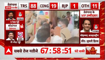 Telangana Election 2023: Ruckus in Polling booth among BRS and Congress workers | WATCH REPORT