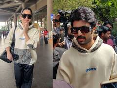 Vijay Rashmika Same Hoodie: విజయ్ దేవరకొండ, రష్మిక మందాన... ఒకటే కలర్, ఒకటే బ్రాండ్, ఒకటే హుడీ.. మ్యాటర్ ఏంటి..?